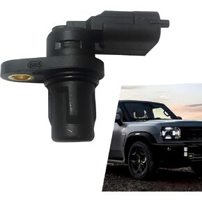 1 PC Car Crankshaft Position Sensor, EPC Fault Light Weak Start Engine Camshaft Position Sensor with Sealing Ring, Replaces OEM Number F01R00B003 Accessories, Compatible with Chery (Black)
