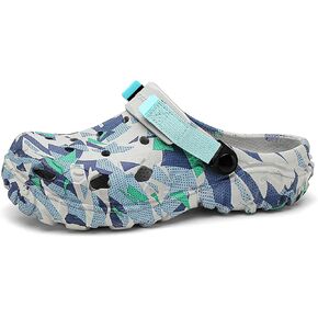Men Slip On Garden Clogs Shoes: Summer Beach Sandals - Non Slip Outdoor Classic Slippers