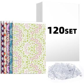 لوحات تنظيم القماش، لوحات كتب هزلية مع مشابك تمساح بلاستيكية على شكل حرف U، لوحات مجلات مقاس 10.6 * 8.2 بوصة لطي وتخزين القماش يبقيه مستقيمًا (120 قطعة) in Kuwait