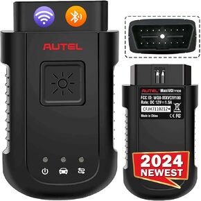 Autel MaxiSYS VCI100 Wireless Diagnostic Interface, 2024 MaxiVCI VCI V100 Car Communication Interface, OBD2 Connector Adapter Dongle, Compatible for Autel Scanner MS906BT MK906BT MS906TS
