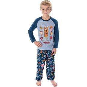 INTIMO Scooby Doo Pajamas Boys Scooby Snacks Kids PJs Set