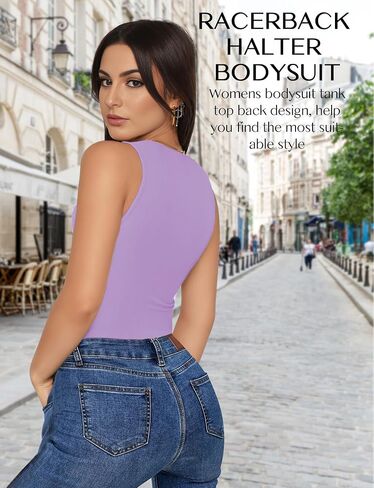 المرأة طاقم الرقبة أكمام داخلية Racerback الرسن تانك الأعلى الجسم الدعاوى للمرأة مثير الخروج ثياب in Kuwait
