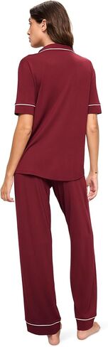 Eberjey Women's Gisele Short Sleeve Pant Pj Set in Saudi Arabia