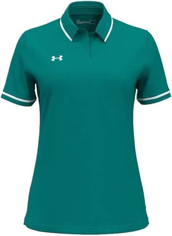 Under Armour Team Tipped Womens Short Sleeve Polo Shirt M in Saudi Arabia
