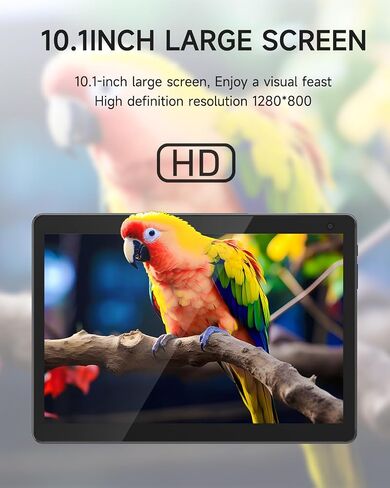 COOPERS Android Tablet 10 inch, 6GB RAM+32GB ROM Computer Tablets Support 1TB Expand, 1280 * 800 IPS Touch Screen, 1.8Ghz Quad-core Processor, WiFi Bluetooth, 8MP Camera, 6000mAh Battery Tableta in Kuwait