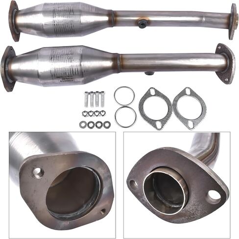 Rear Catalytic Converters Compatible with Nissan Titan Armada Pathfinder Infiniti QX56 5.6L 16488 16489 in Saudi Arabia