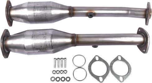 Rear Catalytic Converters Compatible with Nissan Titan Armada Pathfinder Infiniti QX56 5.6L 16488 16489 in Saudi Arabia