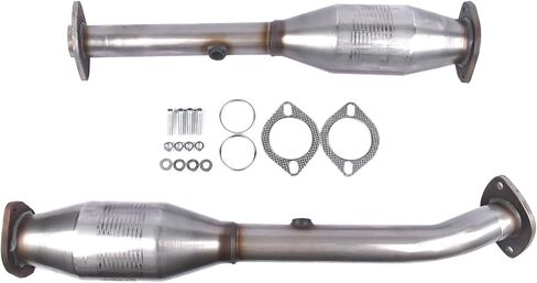 Rear Catalytic Converters Compatible with Nissan Titan Armada Pathfinder Infiniti QX56 5.6L 16488 16489 in Saudi Arabia