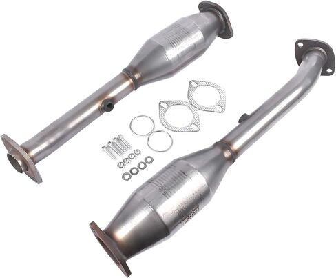 Rear Catalytic Converters Compatible with Nissan Titan Armada Pathfinder Infiniti QX56 5.6L 16488 16489 in Saudi Arabia