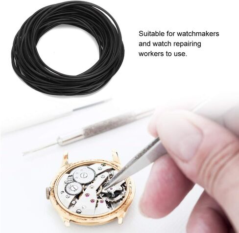 500PCS O Ring Rubber Seal Watch Back Cover Seal Gaskets Watch Repairing Replacement kit Tool Diverse Size Watch Rubber Sealing Rings (0.8 Pack of 500 Sticks), Genericv4mw50esdo-02 in Saudi Arabia