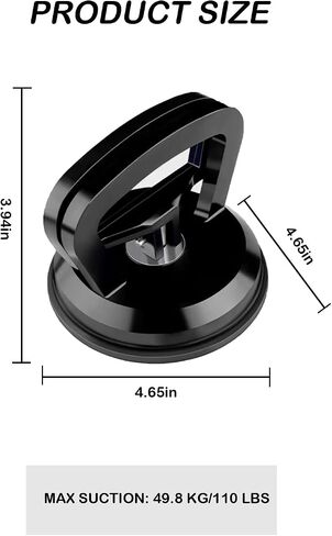 Dent Puller,2 Large Dent Remover Tool for Car Heavy Duty Suction Cup Dent Puller,Body Repair Dent Removal Tools and Paintless Dent Repair Kit for Car Body Dented,Tiles Lifting,Glass Objects Moving in Saudi Arabia