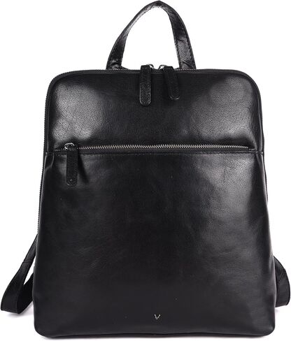 Genuine Leather Backpack for Women - 12.5 Inch with Adjustable Shoulder Strap - Stylish and Durable (Tan) in Saudi Arabia