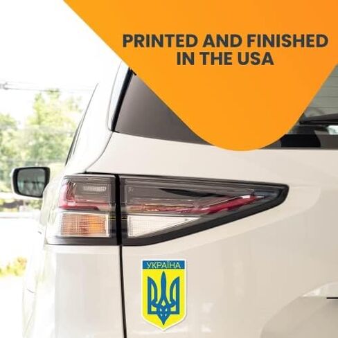 Magnet Me Up: Ukraine Ukrainian Flag Car Magnet Decal - 4x6 Inches, Heavy-Duty Automotive Magnet for Car, Truck, SUV - Show Your Ukrainian Pride with This Vibrant Auto Magnet in Saudi Arabia