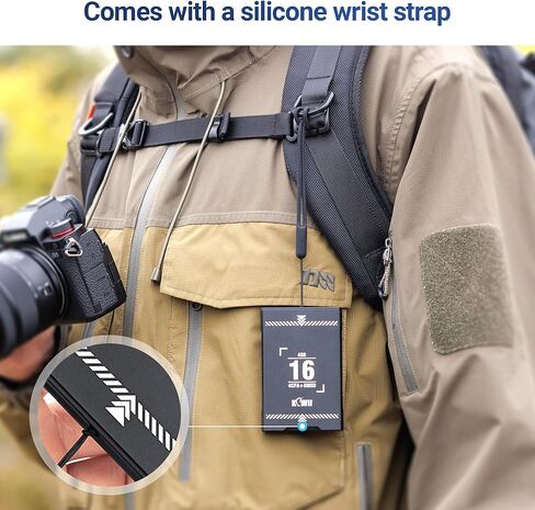 (24 SD + 4 CF) حامل حافظة بطاقات الذاكرة 28 فتحة مع ملصقات، محفظة بطاقات SD لتخزين 24 بطاقة SD SDXC SDHC + 4 بطاقات CF XQD، منظم حقائب حمل محمولة مع ملصق أرقام - رمادي in Kuwait