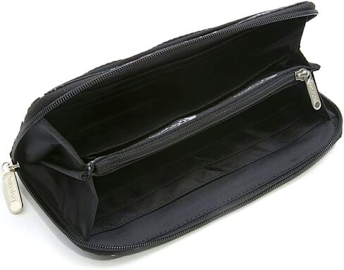 محفظة معصم LeSportsac Cloistered Jewels Tech، بسحاب حول المحفظة/حزام معصم قابل للفصل، يحمل الهاتف الخلوي، طراز 3462/لون E469، بلاط فني فسيفساء بشعار ملون وزخارف زهور in Kuwait