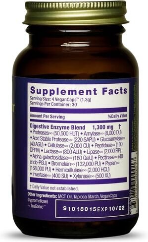 HEALTHFORCE SUPERFOODS إنزيمات تعزيز الهضم - 120 كبسولة نباتية in Kuwait