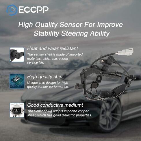 ECCPP Left Front ABS Wheel Speed Sensor ABS Sensor fit for 1996 1997 1997 1998 1999 2000 2001 2002 for Toyota 4Runner 1997-2004 for Toyota Tacoma Set of 1 in Saudi Arabia