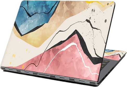 Laptop Skin Sticker Decal,12" 13" 13.3" 14" 15" 15.4" 15.6 inch Personalized Laptop Vinyl Skin Sticker Cover Art Decal Universal Protector Notebook PC Cover Case (Beautiful Floral) in Kuwait