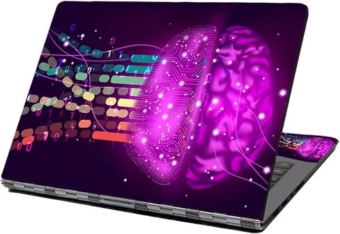 Laptop Skin Sticker Decal,12" 13" 13.3" 14" 15" 15.4" 15.6 inch Personalized Laptop Vinyl Skin Sticker Cover Art Decal Universal Protector Notebook PC Cover Case (Beautiful Floral) in Kuwait