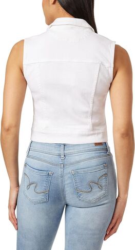سترة WallFlower النسائية Dreamer Denim Vest Insta Stretch للصغار in Saudi Arabia