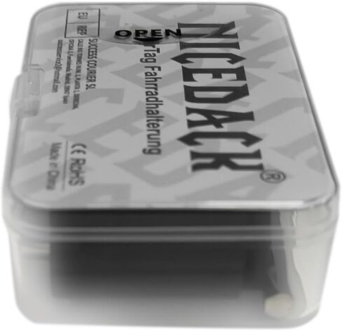 NICEDACK Airtag Bike Mount مخفي، حماية ضد السرقة للدراجة الجبلية AirTag، حامل دراجة هوائي مقاوم للماء، مناسب لجميع دراجات MTB مع حجم سماعة الرأس 31.8 مم in Kuwait