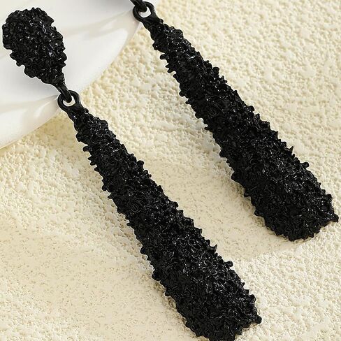 Chunky Teardrop Statement Earrings for Women Teen Girls,Simulated Long Waterdrop Druzy Drop Dangle Earrings Party Prom Trendy Holiday Jewelry Gift in Saudi Arabia