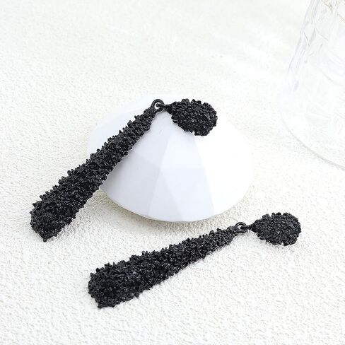 Chunky Teardrop Statement Earrings for Women Teen Girls,Simulated Long Waterdrop Druzy Drop Dangle Earrings Party Prom Trendy Holiday Jewelry Gift in Saudi Arabia