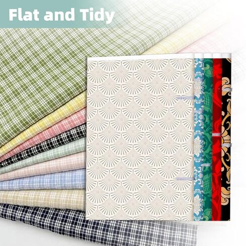 لوحات تنظيم القماش، لوحات كتب هزلية مع مشابك تمساح بلاستيكية على شكل حرف U، لوحات مجلات مقاس 10.6 * 8.2 بوصة لطي وتخزين القماش يبقيه مستقيمًا (120 قطعة) in Kuwait