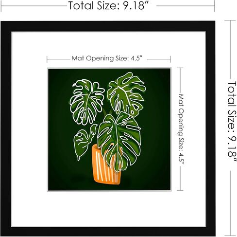 مجموعة إطارات صور PEALSN مقاس 20 × 28 مكونة من قطعتين، صور عرض 16 × 24 مع حصيرة أو 20 × 28 بدون حصيرة لعرض التثبيت على الحائط، إطارات الملصقات، أسود in Kuwait