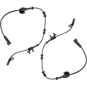 BOXI 2pcs Front Left & Right Side ABS Wheel Speed Sensor Fits for Chrysler 300 for Dodge Challenger Charger 2015-2020 68199987AC 68199987AB 68199987AA