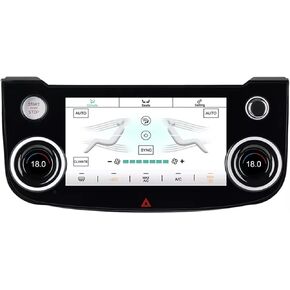 7 Inch LCD Touch Screen Air Conditioning Climate Control AC Panel for Jaguar XE XF F-Pace 2015-2020