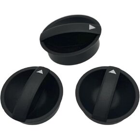 3 Pack Control Knob Fan Heater 65551820A 758695 Compatible with 2005-2011 Tacoma HVAC Control Knob Tacoma Heater Temperature HVAC Fan Control Knob