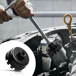 أداة مفتاح ربط غطاء فلتر الزيت - 64 مم و14 مفتاح فلتر زيت فلوت، متوافق مع راف 4، كامري، تندرا، هايلاندر، سيينا، كروزر، تاكوما والمزيد in Kuwait