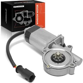 A-Premium Front Left Power Window Lift Motor Compatible with Ford Thunderbird & Mercury Cougar 1987-1988, Driver Side, Replace# E7SZ6323394A