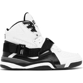 PATRICK EWING Athletics Concept OG Basketball Sneakers, Men's White/Black/Grey - Retro High-Top