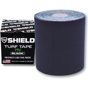 SHIELD Turf Tape Pro | Football Turf Tape - Waterproof, USA Made, 10 Yards, Extra Wide for arms, 4-Way Stretch Flexibility, White