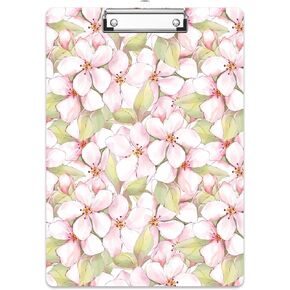 حافظة خشبية من Rimilak، مقاس 8.5 × 11 بوصة، لوحات كتابة بحجم الحروف الورقية، نمط مخصص لطيف، لوحة مشبك بتصميم ممتع للمعلمين والأطفال والنساء والعودة إلى المدرسة ومستلزمات المدرسة والمكتب. in Kuwait