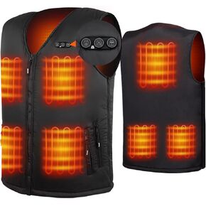 ARRIS Heated Vest for Men with Battery Pack Included Size Adjustable Warm Clothing…