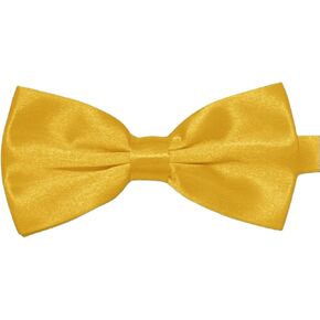 Classic Bow Tie Adjustable Neck Bow Tie Solid Color Satin Bow Tie for Men Wedding Party Graduation Gifts Dress up