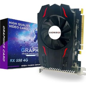 بطاقة رسومات SHOWKINGS GeForce GT 730 سعة 4 جيجابايت، 128 بت GDDR3 PCIe x16 وحدة معالجة الرسومات الجرافيكية للكمبيوتر منخفضة المستوى للعمل، HDMI VGA DVI مخرج بطاقة فيديو ألعاب سطح المكتب تدعم 2K مع دعامة in Saudi Arabia