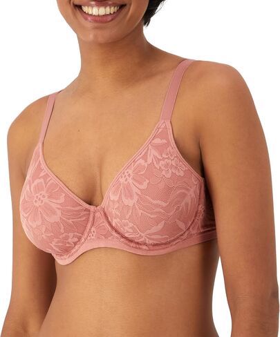 Bali Women's Breathe Lace Underwire Bra, Breathable 2-Ply Modal Bra, Convertible Straps in Saudi Arabia