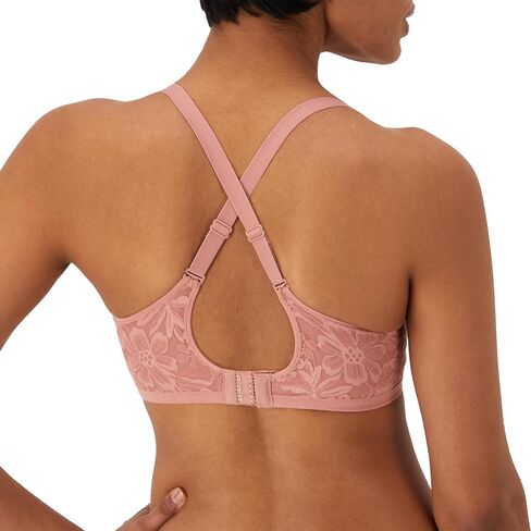 Bali Women's Breathe Lace Underwire Bra, Breathable 2-Ply Modal Bra, Convertible Straps in Saudi Arabia
