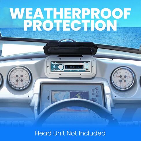 BOSS Audio Systems MRC10 Marine Waterproof Radio Cover, White in Kuwait