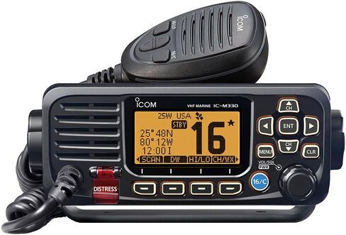 VHF، أساسي، مدمج، مع نظام تحديد المواقع العالمي (GPS)، أسود in Kuwait