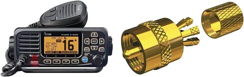 VHF، أساسي، مدمج، مع نظام تحديد المواقع العالمي (GPS)، أسود in Kuwait