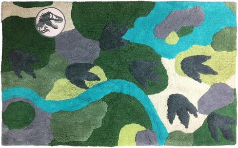 سجادة فرانكو جوراسيك وورلد 2 لغرفة الأطفال غير قابلة للانزلاق، 76.2 سم × 111.4 سم، (منتج مرخص رسميًا) in Kuwait