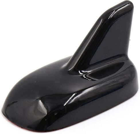 uxcell Black Plastic Shark Fin Dummy Decorative Adhesive Roof Antenna Aerial for Car in Saudi Arabia