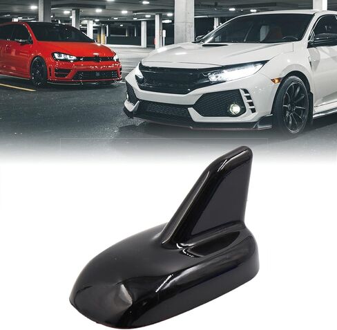 uxcell Black Plastic Shark Fin Dummy Decorative Adhesive Roof Antenna Aerial for Car in Saudi Arabia