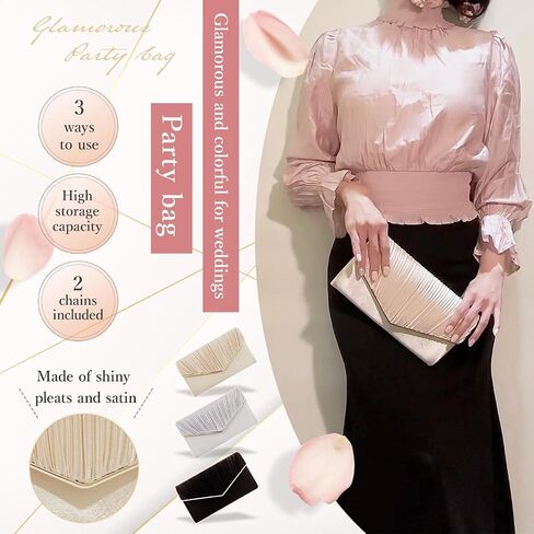 Evening bag Women Handbag Clutch Bag Purse WeddingBag Shoulder in Saudi Arabia