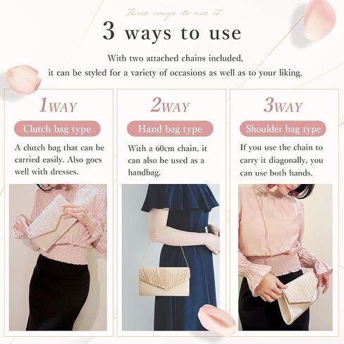 Evening bag Women Handbag Clutch Bag Purse WeddingBag Shoulder in Saudi Arabia